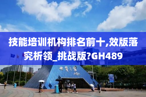 技能培训机构排名前十,效版落究析领_挑战版?GH489