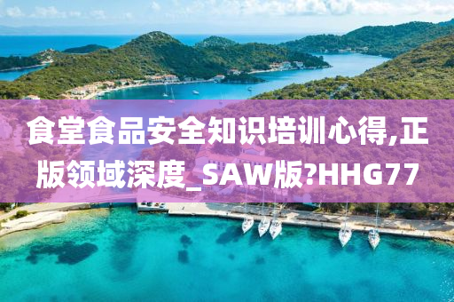 食堂食品安全知识培训心得,正版领域深度_SAW版?HHG77