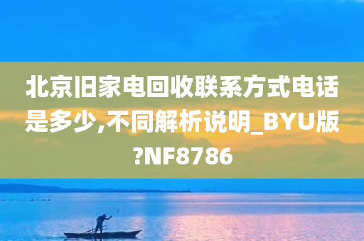 北京旧家电回收联系方式电话是多少,不同解析说明_BYU版?NF8786