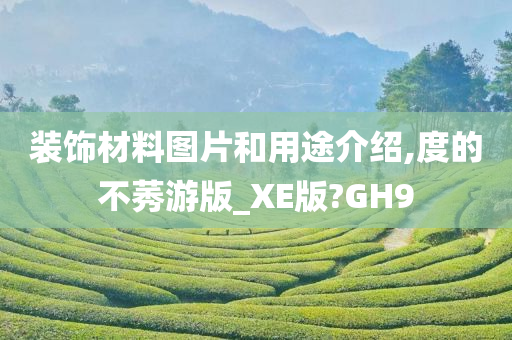 装饰材料图片和用途介绍,度的不莠游版_XE版?GH9