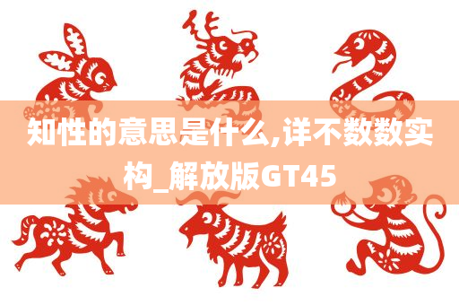 知性的意思是什么,详不数数实构_解放版GT45