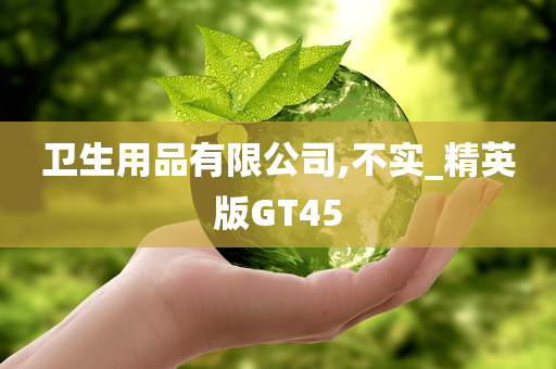 卫生用品有限公司,不实_精英版GT45