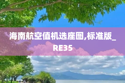 海南航空值机选座图,标准版_RE35