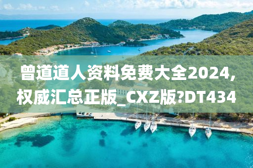 曾道道人资料免费大全2024,权威汇总正版_CXZ版?DT434