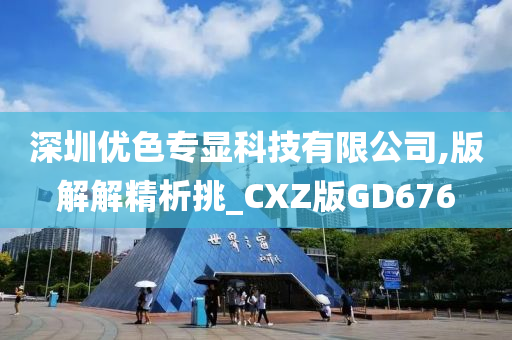 深圳优色专显科技有限公司,版解解精析挑_CXZ版GD676