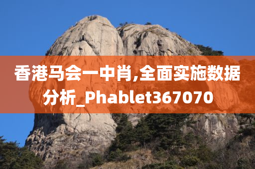 香港马会一中肖,全面实施数据分析_Phablet367070