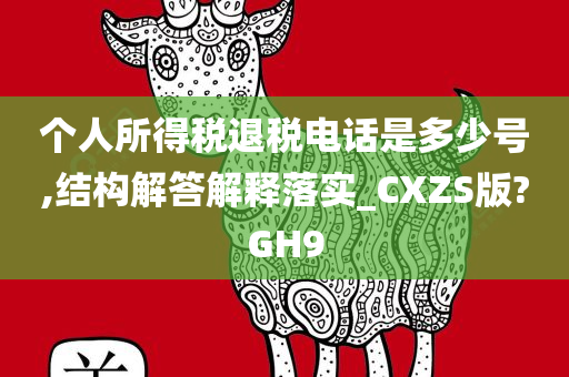 个人所得税退税电话是多少号,结构解答解释落实_CXZS版?GH9