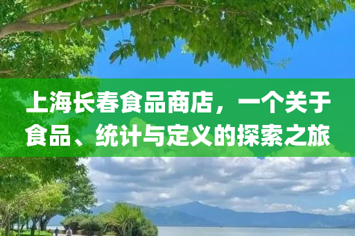 上海长春食品商店，一个关于食品、统计与定义的探索之旅