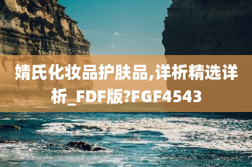 婧氏化妆品护肤品,详析精选详析_FDF版?FGF4543