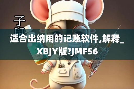 适合出纳用的记账软件,解释_XBJY版?JMF56