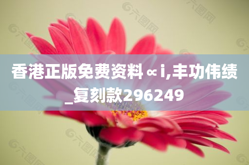 香港正版免费资料∝i,丰功伟绩_复刻款296249