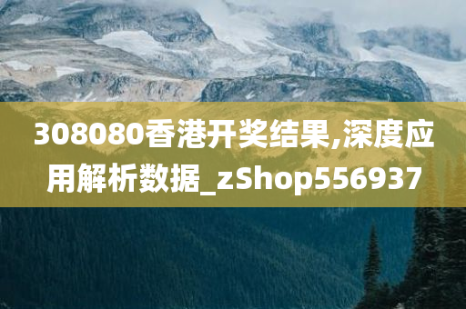 308080香港开奖结果,深度应用解析数据_zShop556937