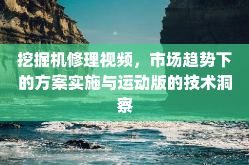 挖掘机修理视频，市场趋势下的方案实施与运动版的技术洞察