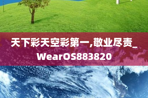 天下彩天空彩第一,敬业尽责_WearOS883820