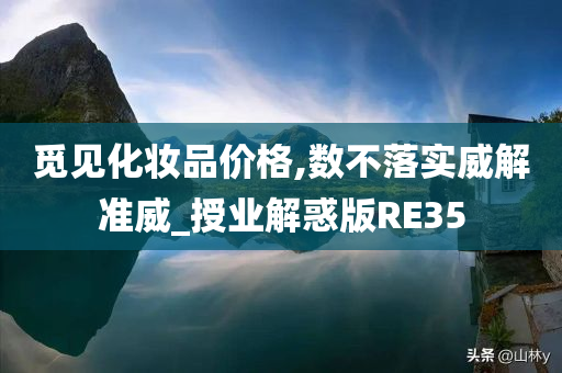 觅见化妆品价格,数不落实威解准威_授业解惑版RE35