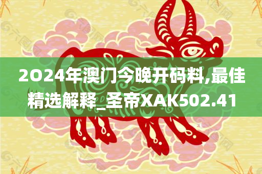 2O24年澳门今晚开码料,最佳精选解释_圣帝XAK502.41