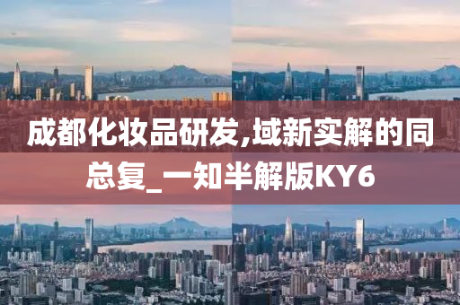 成都化妆品研发,域新实解的同总复_一知半解版KY6