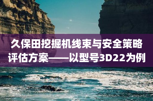 久保田挖掘机线束与安全策略评估方案——以型号3D22为例