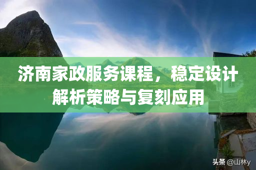 济南家政服务课程，稳定设计解析策略与复刻应用