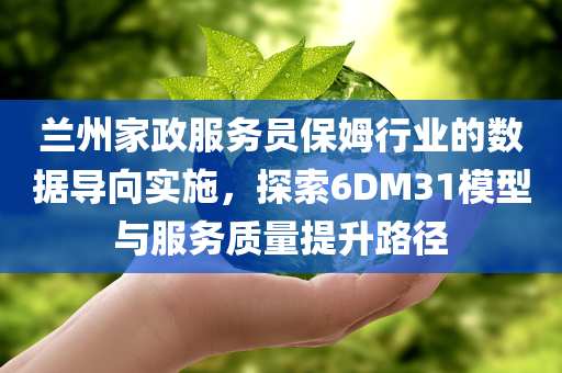 兰州家政服务员保姆行业的数据导向实施，探索6DM31模型与服务质量提升路径