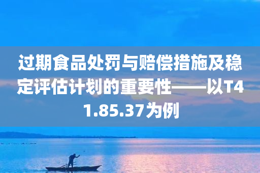 过期食品处罚与赔偿措施及稳定评估计划的重要性——以T41.85.37为例